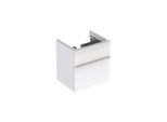 Geberit Smyle Square Waschtisch-Unterschrank 500352001 58,4x61,7x47cm, weiß hochglanz, 2 Schubladen