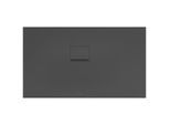 Villeroy & Boch Squaro Infinity Duschwanne UDQ1375SQI2LV1S, 130 x 75 x 4 cm, anthrazit