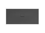 Villeroy & Boch Squaro Infinity Duschwanne UDQ1780SQI2IV1S, 170 x 80 x 4 cm, anthrazit
