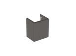 Geberit Smyle Square Waschtisch-Unterschrank 500366JK1 53,6x61,7x43,3cm, 1 Tür links, lava matt