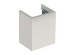 Geberit Smyle Square Handwaschbecken-Unterschrank 500363JL1 49,2x61,7x40,6cm, 1 Tür rechts, sandgrau hochglanz