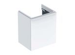 Geberit Smyle Square Waschtisch-Unterschrank 500365001 53,6x61,7x43,3cm, 1 Tür rechts, weiß hochglanz