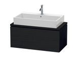 Duravit L-Cube Waschtisch-Unterschrank LC580301616 92 x 47,7 cm, Eiche schwarz, für Konsole, 1 Auszug