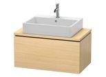 Duravit L-Cube Waschtisch-Unterschrank LC580207171 82 x 47,7 cm, mediterane eiche, für Konsole, 1 Auszug