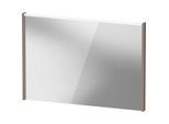 Duravit D-Code Spiegel DC7078043430000 1000x700x48, Basalt Matt, mit LED Beleuchtung