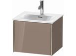 Duravit XViu Waschtisch-Unterschrank XV40310B186 51x42x39,7cm, 1 Auszug, champagner matt, cappucino hochglanz