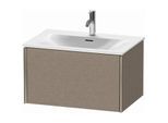Duravit XViu Waschtisch-Unterschrank XV40330B111 71 x 39,7 x 48 cm, eiche kaschmir, 1 Auszug, champagner matt