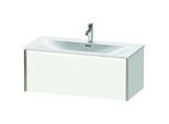 Duravit XViu Waschtisch-Unterschrank XV40350B118 101 x 39,7 x 48 cm, weiß matt, 1 Auszug, champagner matt