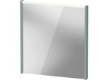 Duravit D-Code Spiegel DC70760HGHG0000 650x700x48, Fjordgrün Matt, mit LED Beleuchtung