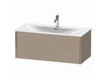 Duravit XViu Waschtisch-Unterschrank XV40350B175 101 x 39,7 x 48 cm, leinen, 1 Auszug, champagner matt