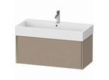 Duravit XViu Waschtisch-Unterschrank XV42370B175 98,4 x 39,7 x 45,4 cm, leinen, 1 Auszug, champagner matt