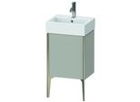 Duravit XViu Waschtisch-Unterschrank XV4531RB107 43,4x33,4x49,3cm, champagner matt, Tür rechts, betongrau matt