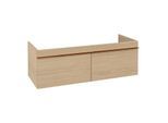 Villeroy und Boch Venticello Waschtisch-Unterschrank A93905VJ 125,3 x 42 x 50,2 cm, Griff Copper, nordic oak