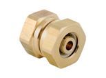 Geberit FlowFit Abpressstopfen 653940261 Rp 1/2, Ø 16 mm, für Rohrende, galvanisch verzinkt