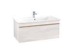 Villeroy und Boch Venticello Waschtisch-Unterschrank A93505E8 95,3 x 42 x 50,2 cm, Griff Copper, White Wood