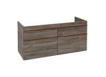 Villeroy und Boch Venticello Waschtisch-Unterschrank A93005RK 125,3x59x50,2cm, Griff Copper, Stone Oak