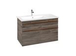 Villeroy und Boch Venticello Waschtisch-Unterschrank A92705RK 95,3x59x50,2cm, Becken links, Griff Copper, Stone Oak