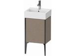 Duravit XViu Waschtisch-Unterschrank XV4531RB211 43,4x33,4x49,3cm, schwarz matt, rechts, eiche kaschmir