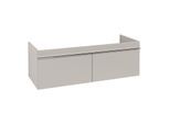 Villeroy und Boch Venticello Waschtisch-Unterschrank A93901VK 125,3 x 42 x 50,2 cm, Griff Chrom, soft grey