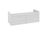 Villeroy und Boch Venticello Waschtisch-Unterschrank A93802E8 115,3 x 42 x 50,2 cm, Griff White, White Wood