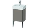 Duravit XViu Waschtisch-Unterschrank XV4531RB243 43,4x33,4x49,3cm, schwarz matt, rechts, basalt matt