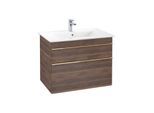 Villeroy und Boch Venticello Waschtisch-Unterschrank A92505VH 75,3 x 59 x 50,2 cm, Griff Copper, arizona oak