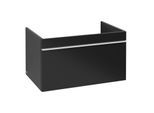 Villeroy und Boch Venticello Waschtisch-Unterschrank A93402PD 75,3 x 42 x 50,2 cm, Griff White, Black Matt Lacquer