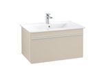 Villeroy und Boch Venticello Waschtisch-Unterschrank A93402VK 75,3 x 42 x 50,2 cm, Griff White, soft grey