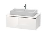 Duravit L-Cube Waschtisch-Unterschrank LC581402222 102 x 54,7 cm, weiß hochglanz, für Konsole, 1Auszug