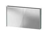 Duravit D-Code Spiegelschrank Verspiegelt DC71080HGHG2000 1200x700x148, Fjordgrün Matt, Steckdose J, LED Beleuchtung