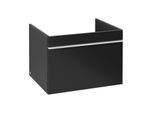 Villeroy und Boch Venticello Waschtisch-Unterschrank A93302PD 60,3 x 42 x 50,2 cm, Griff White, Black Matt Lacquer