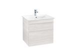 Villeroy und Boch Venticello Waschtisch-Unterschrank A92402E8 60,3 x 59 x 50,2 cm, Griff White, White Wood