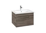 Villeroy und Boch Venticello Waschtisch-Unterschrank A93301RK 60,3x42x50,2cm, Griff Chrom, Stone Oak