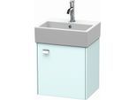 Duravit Brioso Waschtischunterbau BR4050R1009 434x339mm, Lichtblau Matt/Chrom, Tür rechts