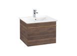 Villeroy und Boch Venticello Waschtisch-Unterschrank A93205VH 55,3 x 42 x 50,2 cm, Griff Copper, arizona oak
