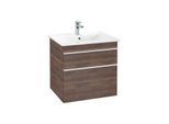 Villeroy und Boch Venticello Waschtisch-Unterschrank A92402VH 60,3 x 59 x 50,2 cm, Griff White, arizona oak
