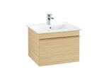 Villeroy und Boch Venticello Waschtisch-Unterschrank A93205VJ 55,3 x 42 x 50,2 cm, Griff Copper, nordic oak