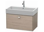 Duravit Brioso Waschtischunterbau BR405501031 784x459mm, Pine Silver/Chrom, 1 Auszug