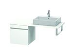 Duravit DuraStyle Waschtisch-Unterschrank DS533201818 50 x 54,8 cm, weiß matt, für Konsole, 1 Auszug