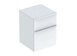 Geberit Smyle Square Seitenschrank 500357001 45x60x47cm, mit 2 Schubladen, weiß hochglanz