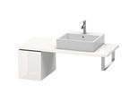 Duravit L-Cube Unterschrank LC583008585 32 x 54,7 cm, weiß hochglanz, für Konsole, 1 Auszug