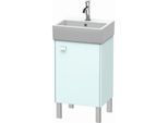 Duravit Brioso Waschtischunterbau BR4430R0909 434x339mm, Lichtblau Matt, Tür rechts
