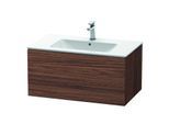 Duravit L-Cube Waschtisch-Unterschrank LC614102121 82 x 48,1 cm, nussbaum dunkel, 1 Auszug, wandhängend