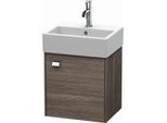 Duravit Brioso Waschtischunterbau BR4050R1051 434x339mm, Pine Terra/Chrom, Tür rechts