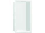 hansgrohe XtraStoris Wandnische 56057700 30x15x10cm, mit integriertem Rahmen, mattweiß