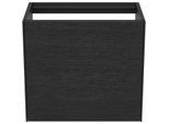 Ideal Standard Conca Waschtisch-Unterschrank T3991Y4 ohne Waschtisch-Platte, 1 Auszug, 60 x 37 x 54 cm, Eiche geflammt Furnier