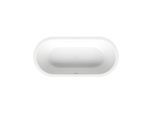 Bette BetteStarlet Flair Oval Badewanne 8775-004 edelweiß, 188x88x42cm
