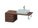 Duravit L-Cube Unterschrank LC583602121 42 x 54,7 cm, nussbaum dunkel, für Konsole, 2 Schubkästen