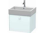 Duravit Brioso Waschtischunterbau BR405300909 584x459mm, Lichtblau Matt, 1 Auszug
