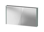 Duravit D-Code Spiegelschrank Verspiegelt DC71080HGHG1000 1200x700x148, Fjordgrün Matt, Steckdose E, LED Beleuchtung